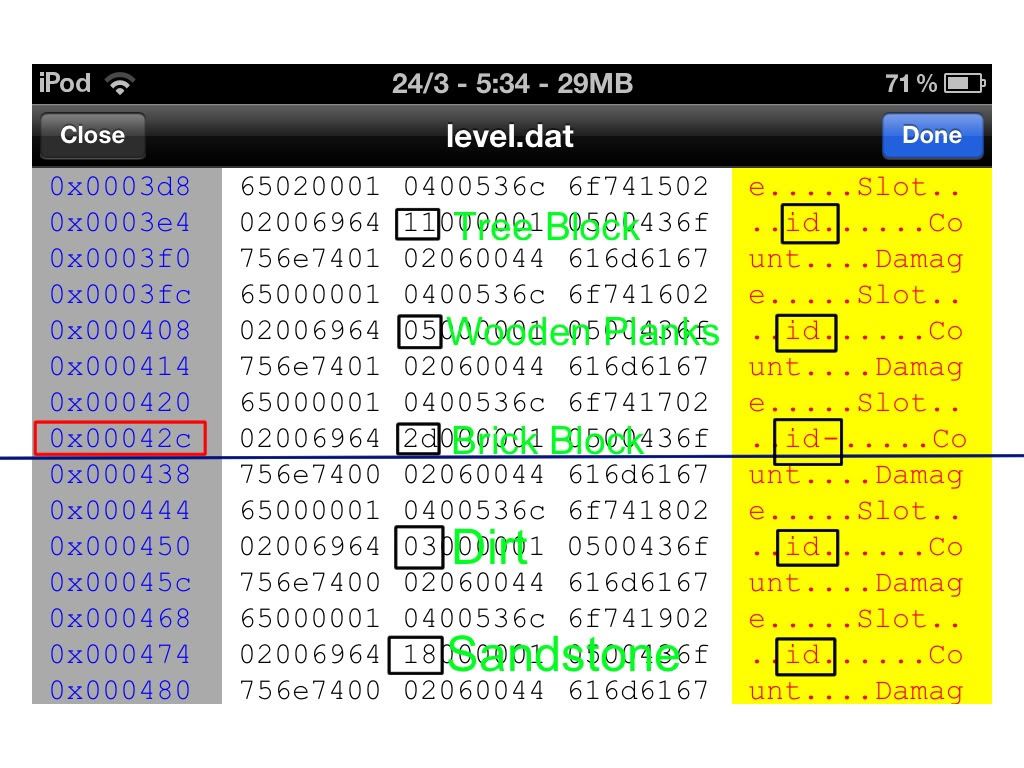 Minecraft Pe Hex Editor Ios