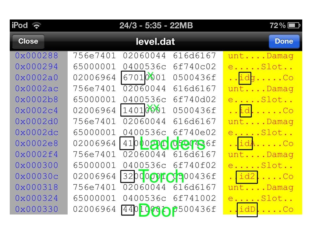 Minecraft Bed Id Code