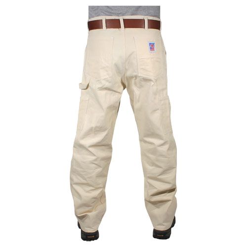 Men's Painters Pants Natural White Rugged Blue eBay