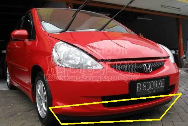 WTB : KARET BAWAH BUMPER DEPAN HONDA JAZZ GD3 2007-2008 