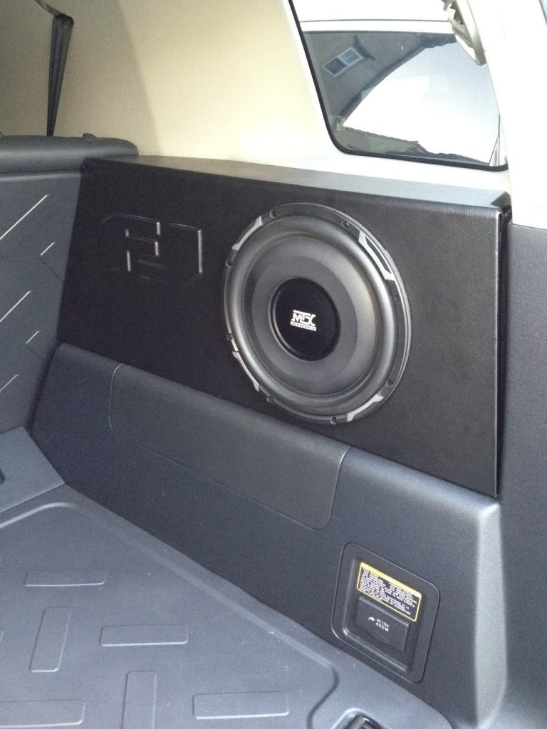 MDF Subwoofer Enclosure Feasibility Toyota FJ Cruiser Forum