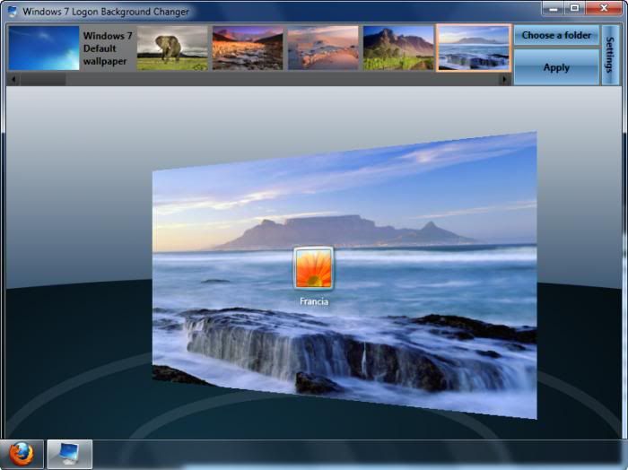 Modifica la pantalla de inicio de Windows 7 Modifica la pantalla de inicio de Windows 7