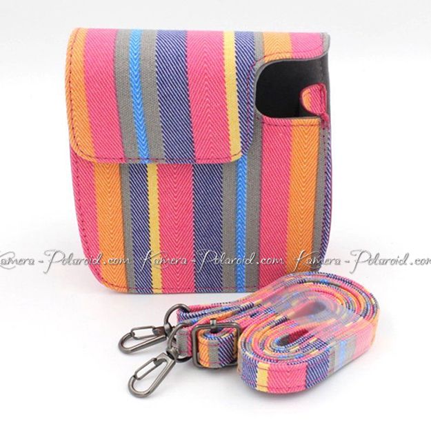  LLEATHER BAG STRIPE INSTAX  8/9 