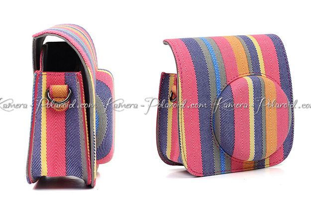  LLEATHER BAG STRIPE INSTAX  8/9 