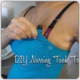 Cheapo Nursing Tank Top DIY Nursing Tank Top