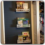 IKEA Hack: Spice Racks Turned Bookshelves IKEA Hack: Bookshelves