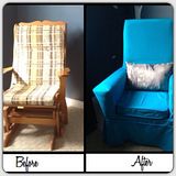 Nursery Glider Makeover! Nursery Glider Makeover