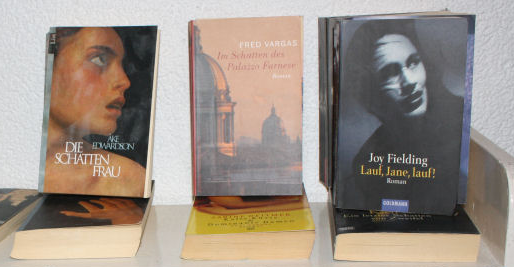 Bücher von Ake Edwardson, Fred Vargas und Joy Fielding