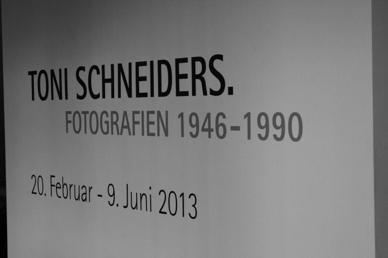 Toni Schneiders Fotografien - bis 9 Juni 2013 in den Opel Villen