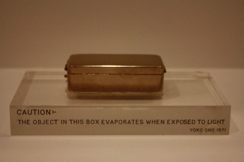 Object in the box - by Yoko Ono