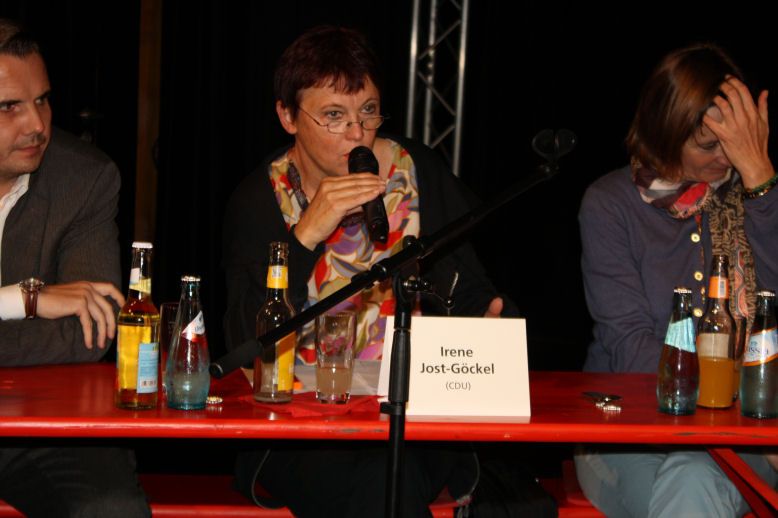  Irene Jost-Göckel sorgte für Emotionen im Publikum