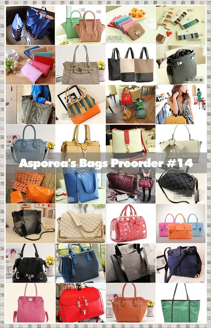Bags Preorder #14 Bags Preorder #14