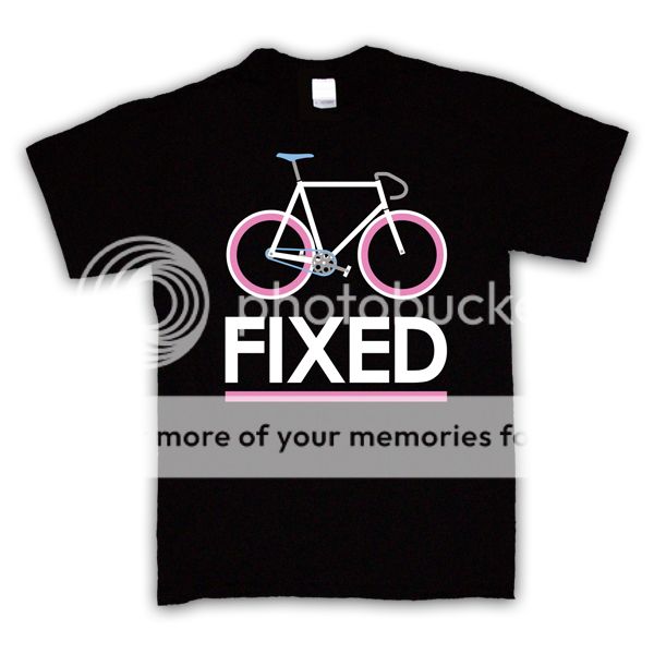FIXED GEAR BICYCLE FIXIE CYCLING FASHION T SHIRT ALL COLOURS AND SIZES